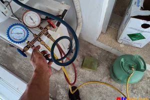 Nạp Gas điều hòa tại Điện Lạnh Bách Khao K24